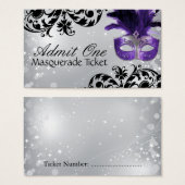 Masquerade Admission Tickets (Front & Back)