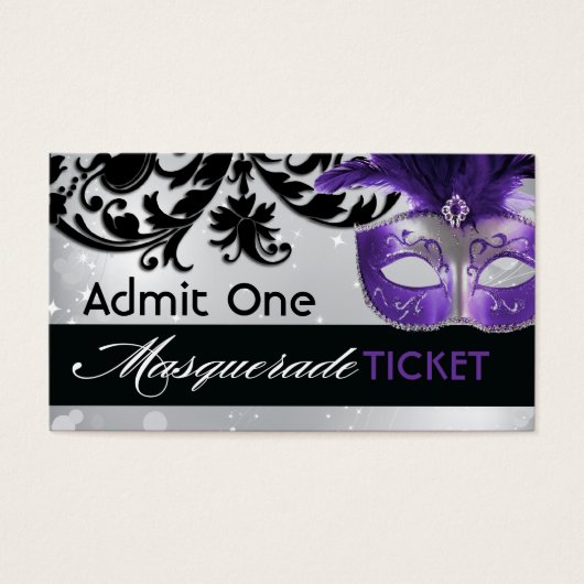 Masquerade Admission Tickets (Front)
