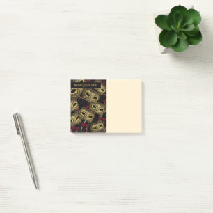 MASQUERADE ART      POST-IT NOTES