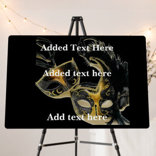 Masquerade Ball Foam Board