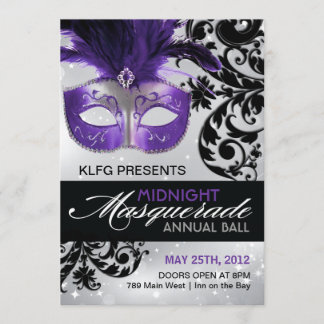 Masquerade Ball Invitation