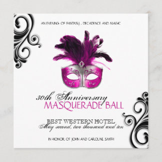 Masquerade Ball Invitation