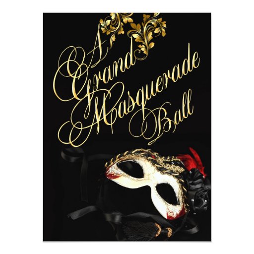 Free Masquerade Ball Invitations 10