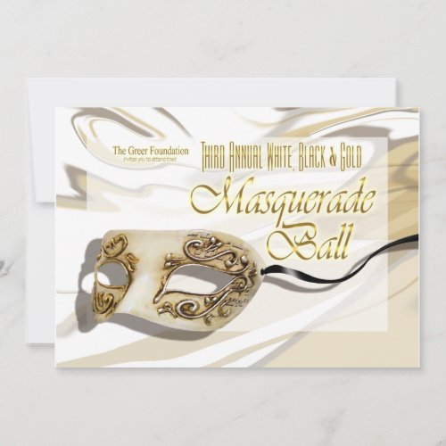 Masquerade Ball Invitation