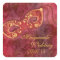Masquerade Ball Mardi Gras Burgundy Wedding