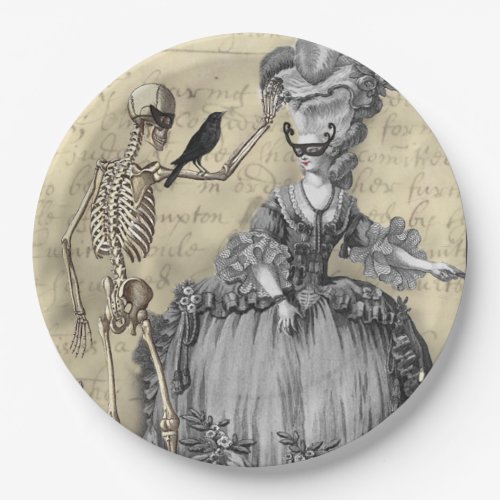 Masquerade Ball Paper Plates