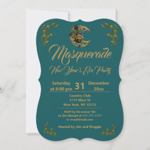 Masquerade Ball Party Invitation