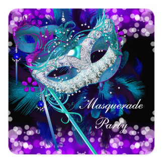 Masquerade Invitations & Announcements | Zazzle