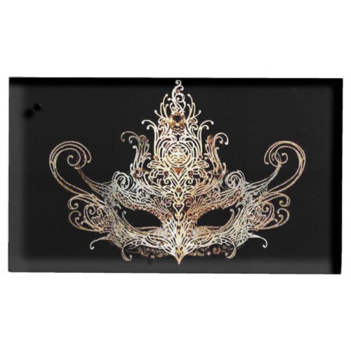 Masquerade Ball Table Number Holder