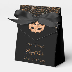 Guest Book Personalised Birthday Masquerade 21st 40th 50th 60th any color ribbon 