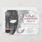 Masquerade Birthday Party Invitations