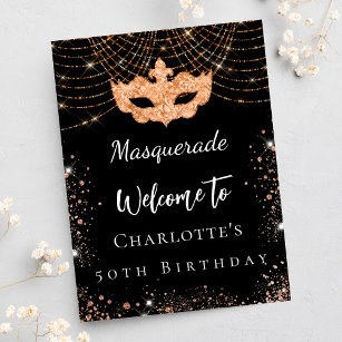 Masquerade Party Welcome Sign,masquerade Birthday Party Welcome Sign, masquerade Prom Welcome Sign,masquerade Party Welcome Sign,prom,ms1 