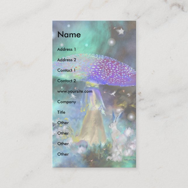 Masquerade Business Card (Front)