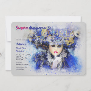 Masquerade Character Invitation