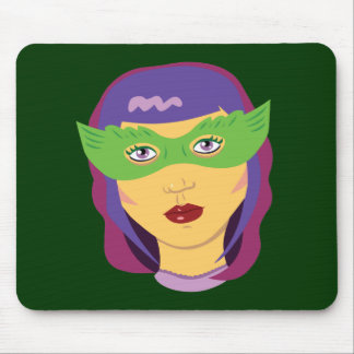 Masquerade Costume Mouse Pad