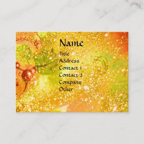 MASQUERADE Dance Music yellow blue redpink Business Card
