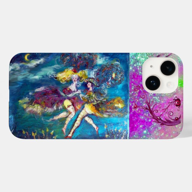 MASQUERADE DANCING AND MUSIC IN THE NIGHT Case-Mate iPhone CASE (Back (Horizontal))