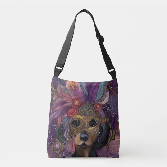 MASQUERADE DOXIE  ART      CROSSBODY BAG (Front)