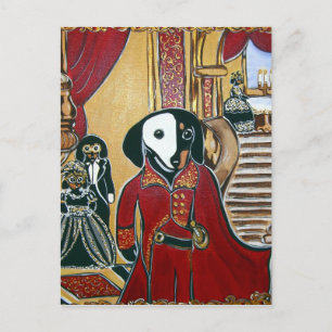 MASQUERADE DOXIE POSTCARD
