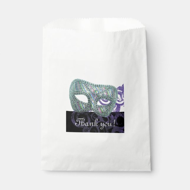 Masquerade Favor Bag (Front)