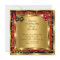 Masquerade Gold Red Black Glitter High Heels Mask