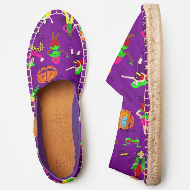 masquerade halloween costume party superheroes espadrilles (Side)