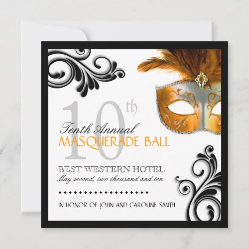 Masquerade Invitation