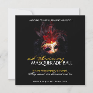 Masquerade Invitation