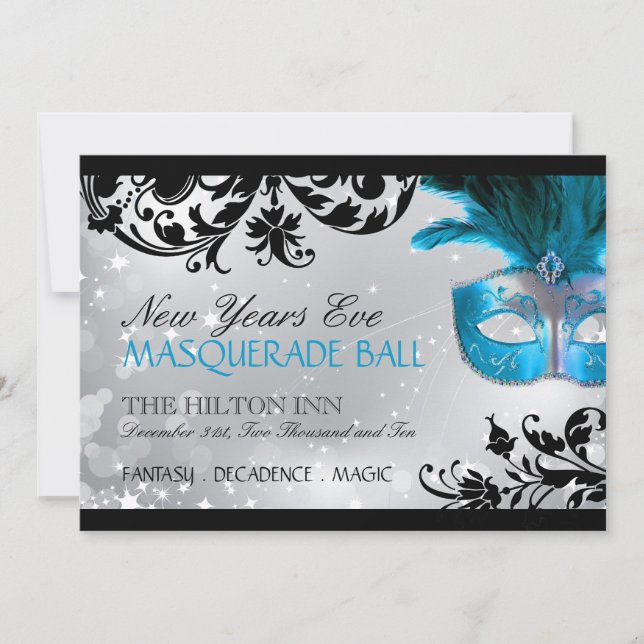 Masquerade Invitation (Front)