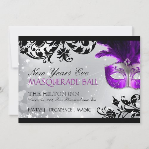 Masquerade Invitation