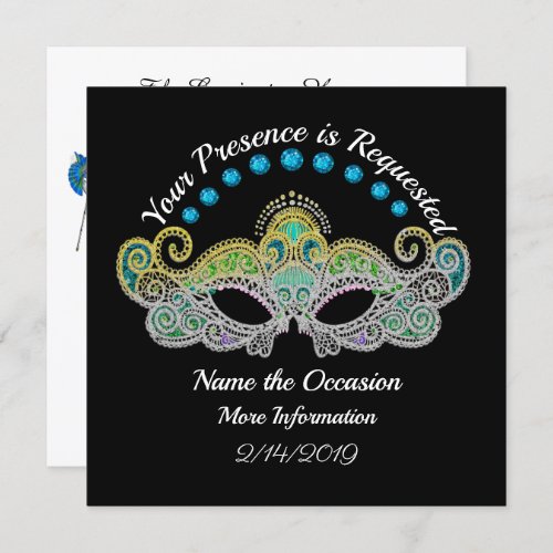 Masquerade Invitation