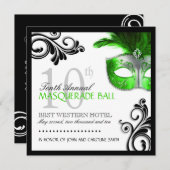 Masquerade Invitation (Front/Back)