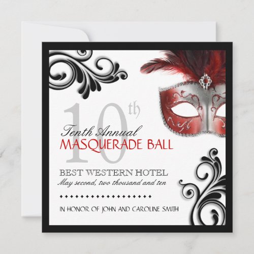 Masquerade Invitation