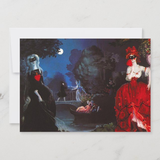 Masquerade Invitations (Front)