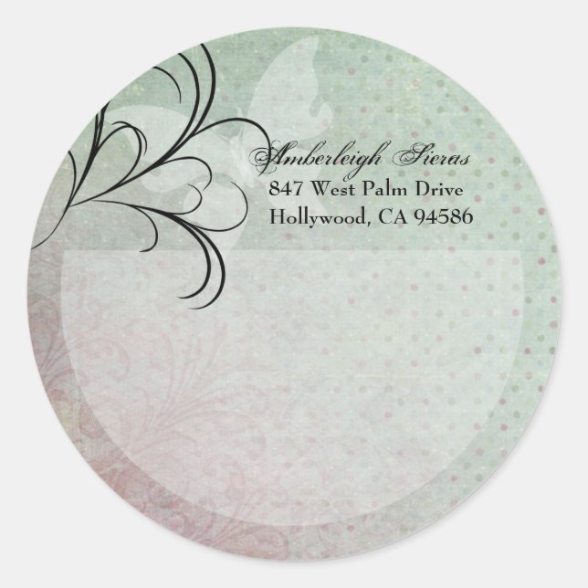 Masquerade Mailing Label Stickers (Front)