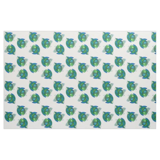 Masquerade Mardi Gras Mask Green Fabric