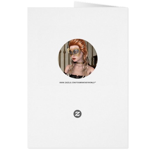 Masquerade Mask (Back)