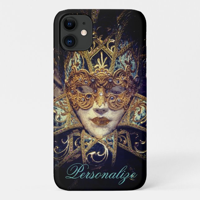 Masquerade mask Victorian elegant gothic Case-Mate iPhone Case (Back)