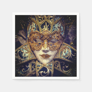 Masquerade mask Victorian elegant gothic Napkins
