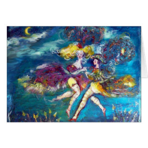 MASQUERADE NIGHT DANCING AND MUSIC Valentine's Day Cards