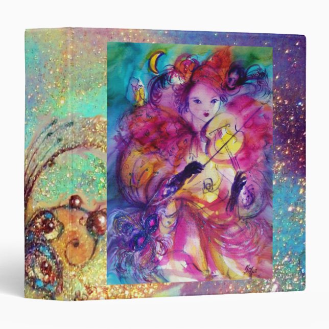 MASQUERADE NIGHT / MAGIC BUTTERFLY PLANT BINDER (Front/Spine)