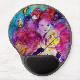 MASQUERADE NIGHT / Venetian Carnival Gel Mouse Pad