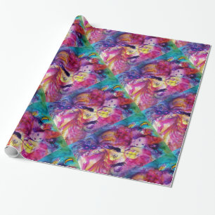 MASQUERADE NIGHT / Venetian Carnival Wrapping Paper