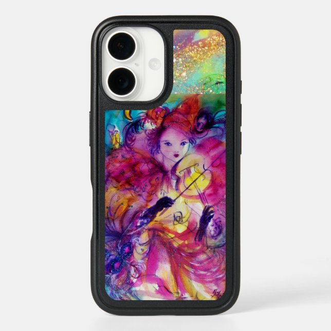 MASQUERADE NIGHT VIOLINIST / Venetian Carnival   Otterbox iPhone Case (Back)