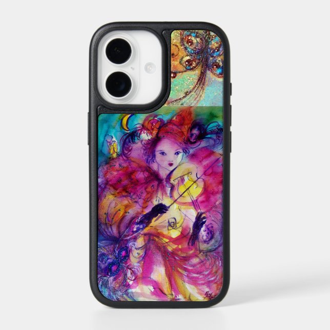 MASQUERADE NIGHT VIOLINIST / Venetian Carnival  Otterbox iPhone Case (Back)