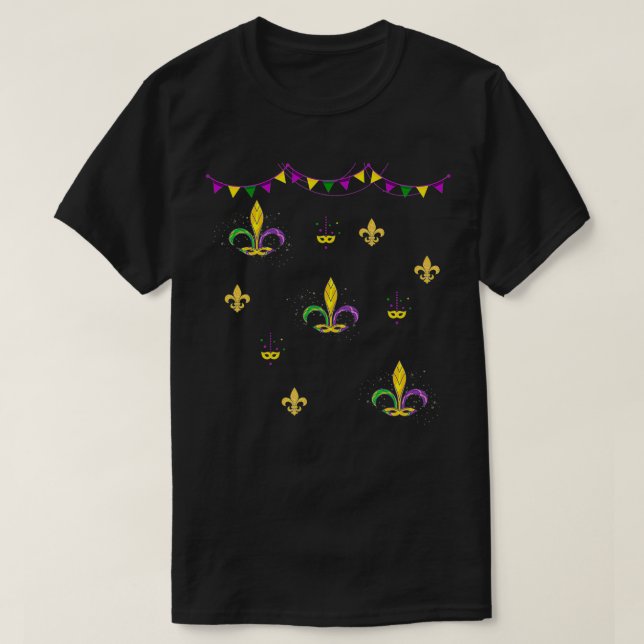 Masquerade Party Costume Women Men Gift Parade Mar T-Shirt (Design Front)