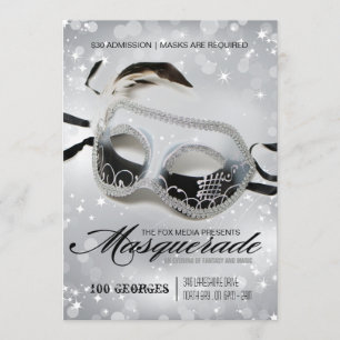 Masquerade Party Invitation