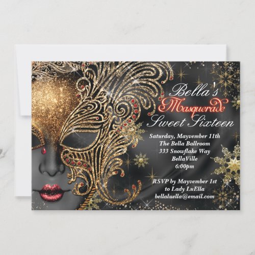 Masquerade Party Invitations