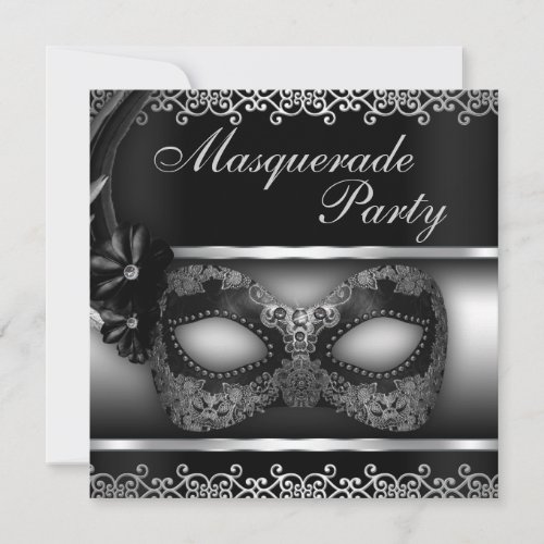 Masquerade Party Invite