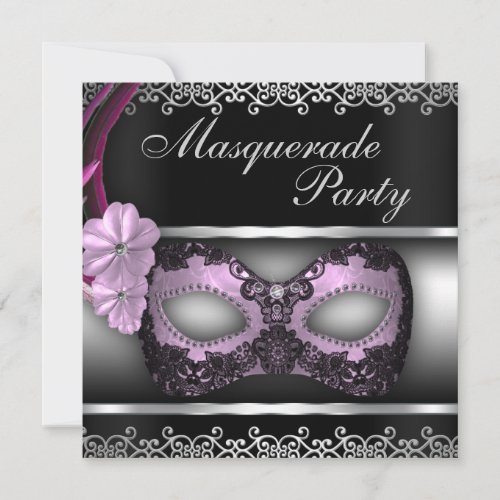 Masquerade Party Invite